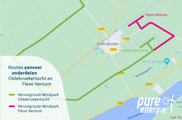 2022 09 12 Plattegrond Aanvoerroutes Windpark Groen FV OBT2 1
